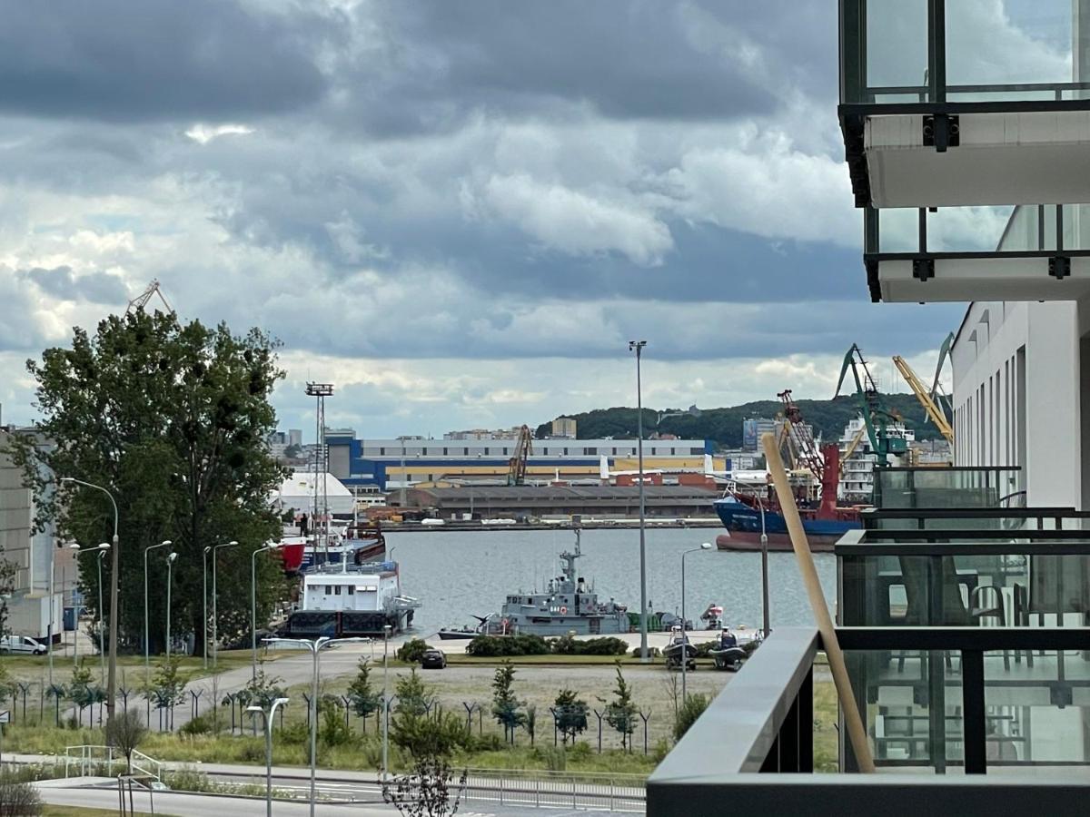 Nowy Apartament W Stylu Industrialnym Przy Porcie Apartman Gdynia Kültér fotó