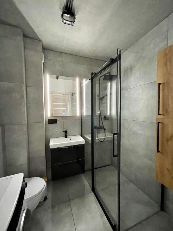 Nowy Apartament W Stylu Industrialnym Przy Porcie Apartman Gdynia Kültér fotó